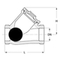 Clapet anti-retour sphère Type: 2631 Fonte ductile Taraudé (BSPP) PN16
